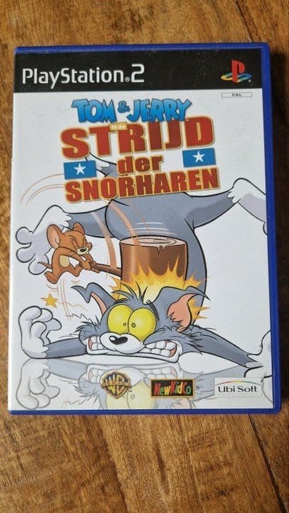 Tom and Jerry, strijd der snorharen, PS2, 1 speler, Ophalen of Verzenden, Avontuur en Actie, Vanaf 3 jaar