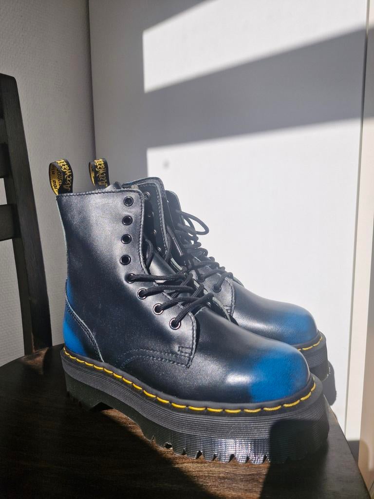 Dr. Martens Jadon blauw maat 38, Dr. Martens, Ophalen of Verzenden, Nieuw, Blauw
