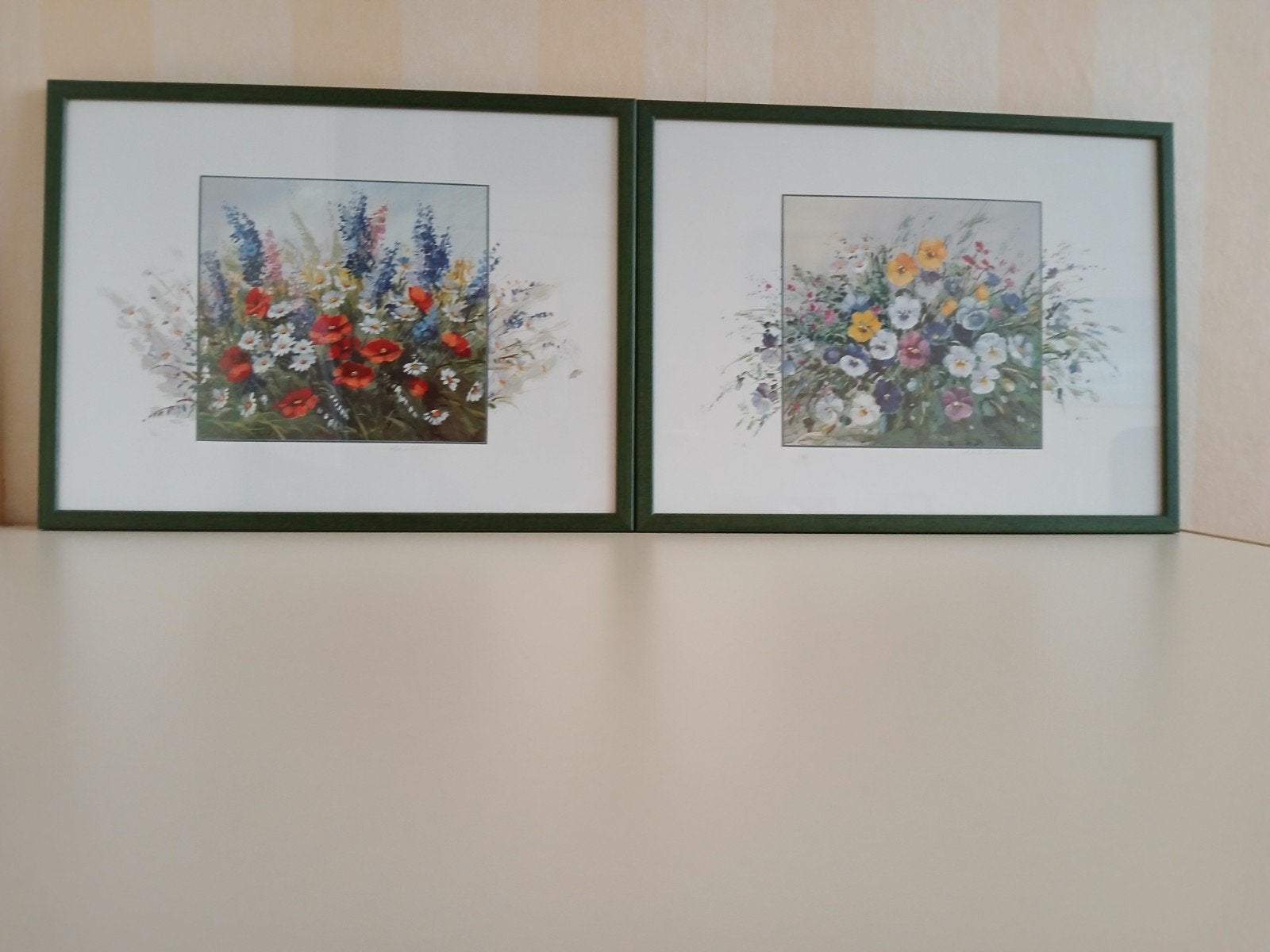 2 schilderijtjes, Ophalen, Minder dan 50 cm, Schilderij