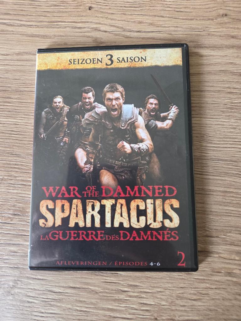 Spartacus: War of the Damned - Seizoen 3 DVD, Cd's en Dvd's, Dvd's | Tv en Series, Vanaf 16 jaar, Ophalen of Verzenden, Gebruikt