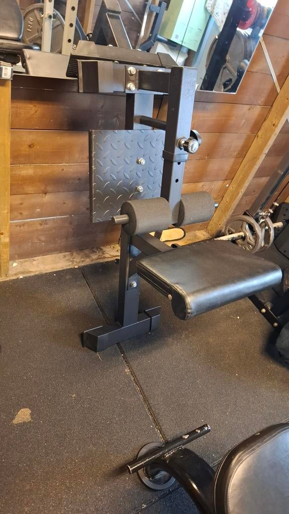 Sissy squat, Ophalen