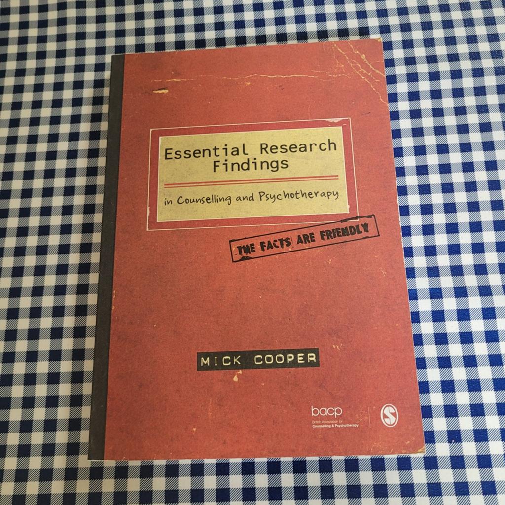 Essential Research Findings in Counselling and Psychotherapy, Boeken, Ophalen of Verzenden, Gelezen, Klinische psychologie, Mick Cooper