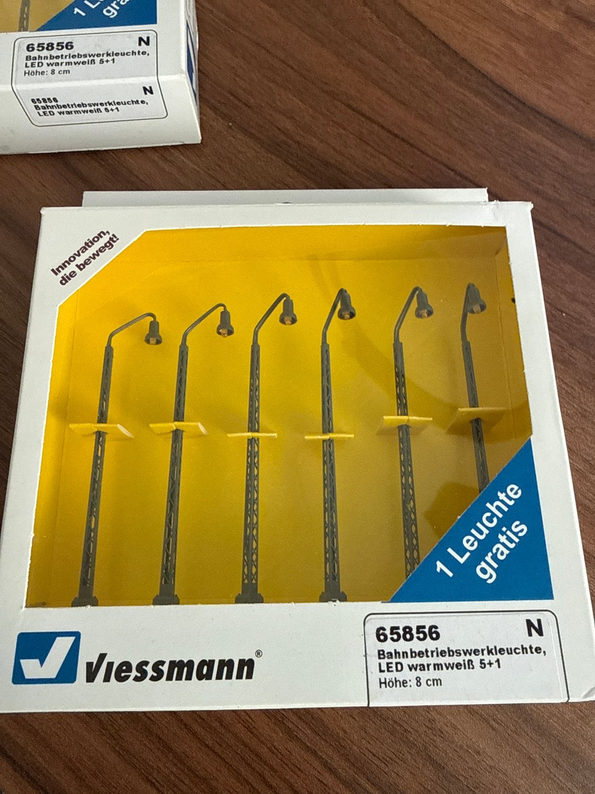 Viessmann 65856 LED Warmwit Spoor N Werkplaatsverlichting, Overige merken, Gelijkstroom of Wisselstroom, Overige typen, Nieuw