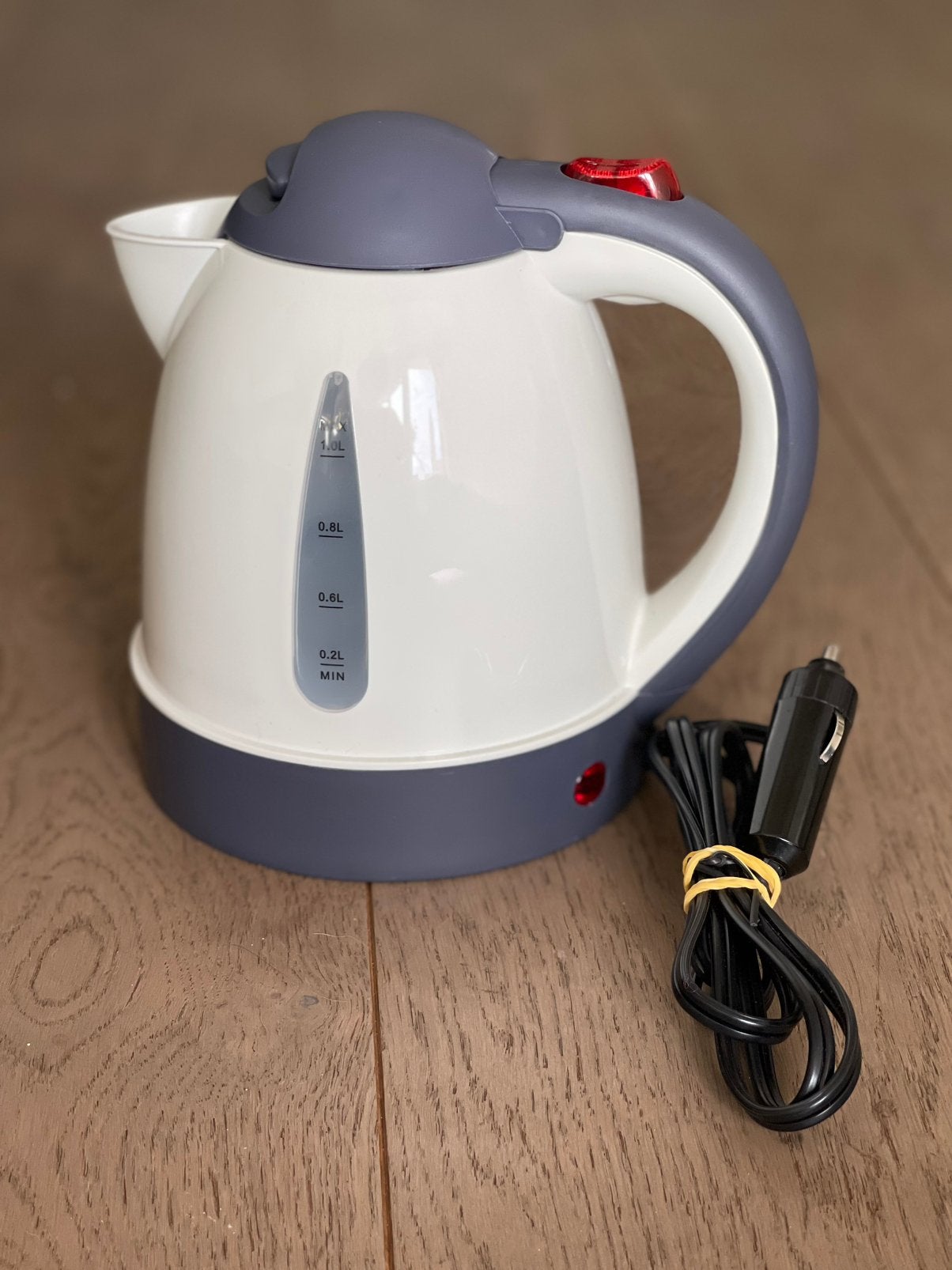 Carpoint 24V waterkoker 1 liter, Minder dan 1 liter, Ophalen of Verzenden, Zo goed als nieuw