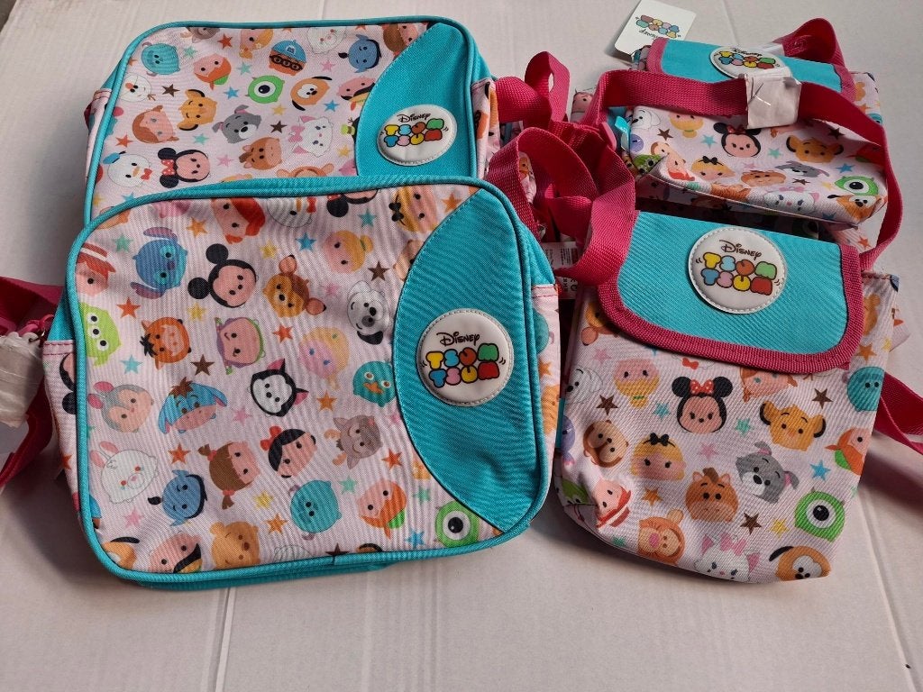 Partij Disney TsumTsum tasjes 63x (HANDEL), Ophalen of Verzenden, Overige figuren, Nieuw, Tas, Koffer of Zak