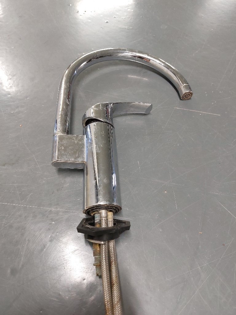 Grohe keuken mengkraan, Ophalen of Verzenden, Gebruikt, Chroom, Kraan