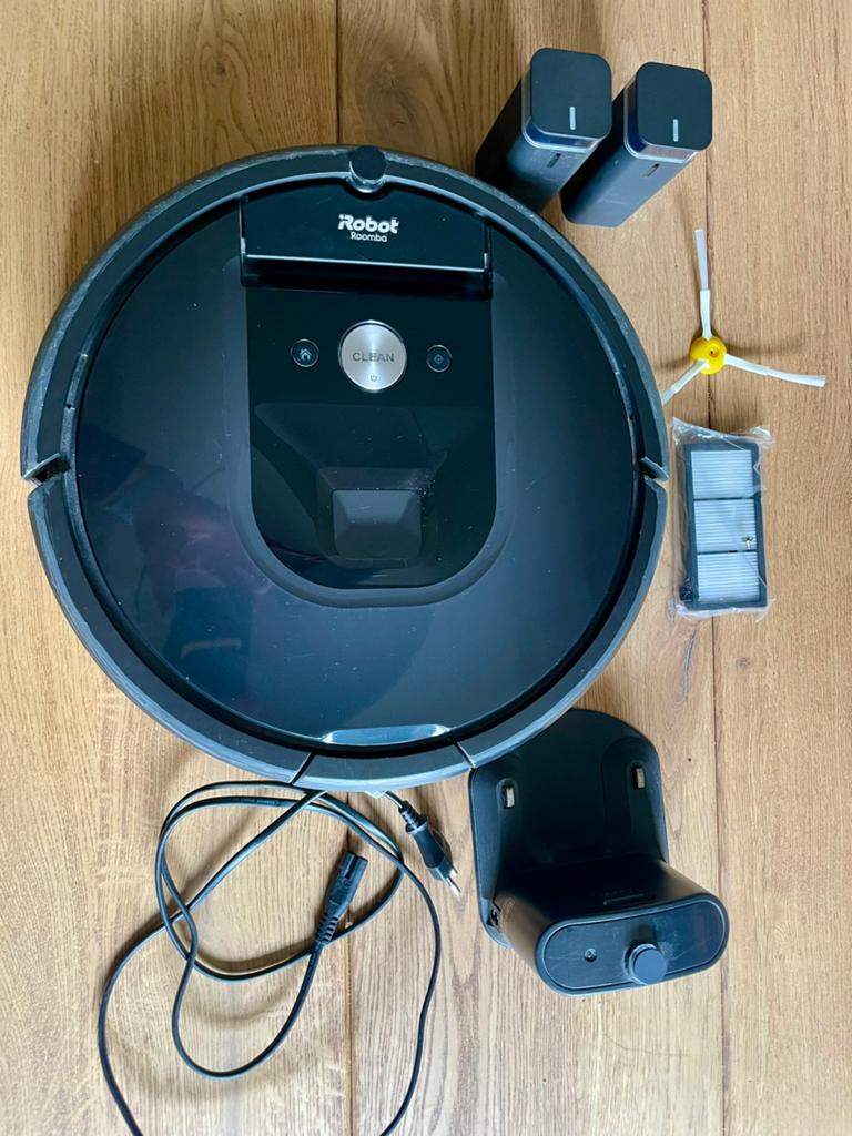 IRobot Roomba 981, Witgoed en Apparatuur, Stofzuigers, IRobot, Stille werking, Ophalen of Verzenden, Robotstofzuiger