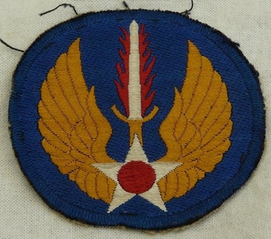 Embleem / Patch, US Army Air Forces Europe Command USAAF.(1), Verzamelen, Ophalen of Verzenden, Luchtmacht, Amerika, Embleem of Badge