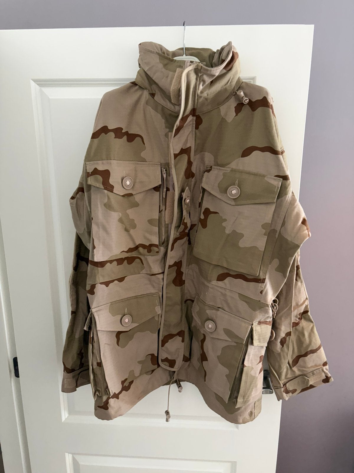 Camo jas - Desert Camouflage Military Jacket, Ophalen of Verzenden, Nieuw, Maat 52/54 (L), Beige