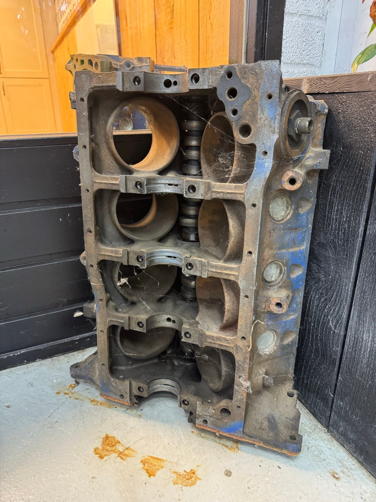 Ford 289 V8 onderblok motorblok - Oldtimer onderdelen, Auto-onderdelen, Motor en Toebehoren, Gebruikt, Ford, Onbekend, Ophalen of Verzenden