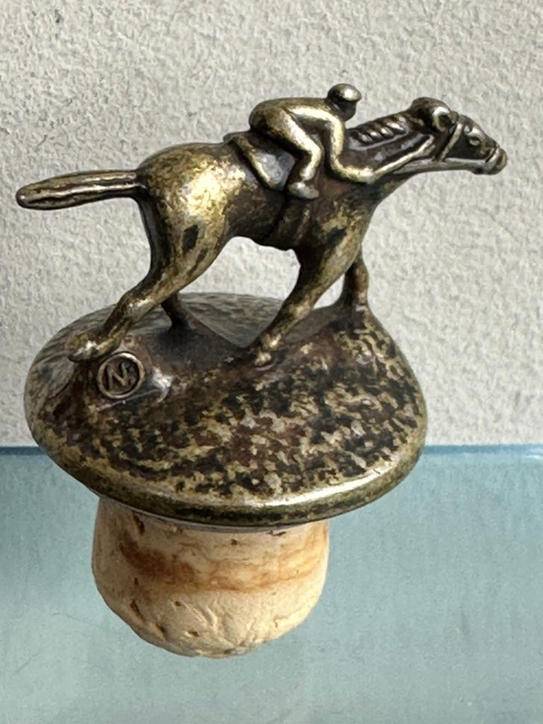 6 x Blanton Whiskey kurk / dop Paarden decor per stuk, Ophalen of Verzenden, Gebruikt