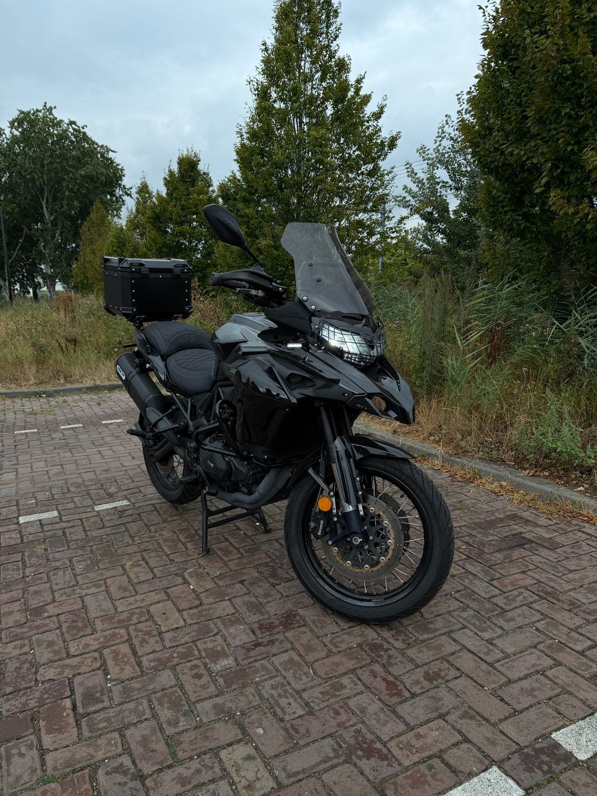 Benelli TRK 502 X A2 (bj. 2021) TOPSTAAT VOL OPTIES, Motoren, 2 cilinders, Gebruikt, Particulier, Toermotor