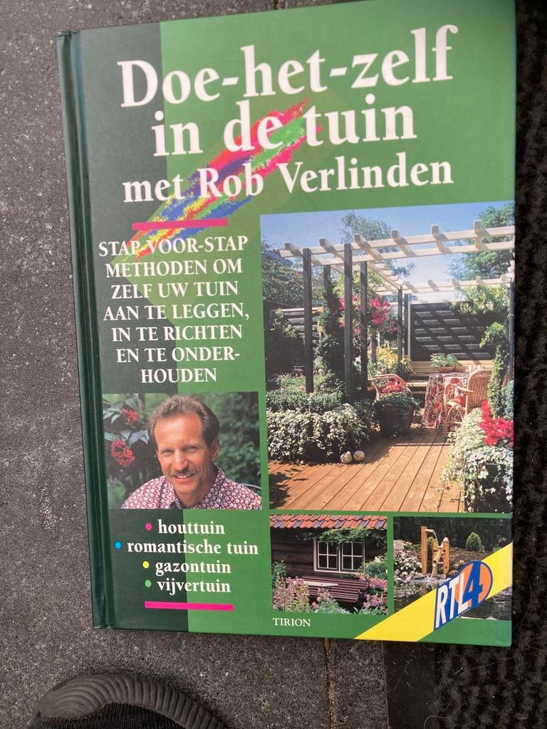 Tuinboek Rob Verlinden, Ophalen of Verzenden, Zo goed als nieuw