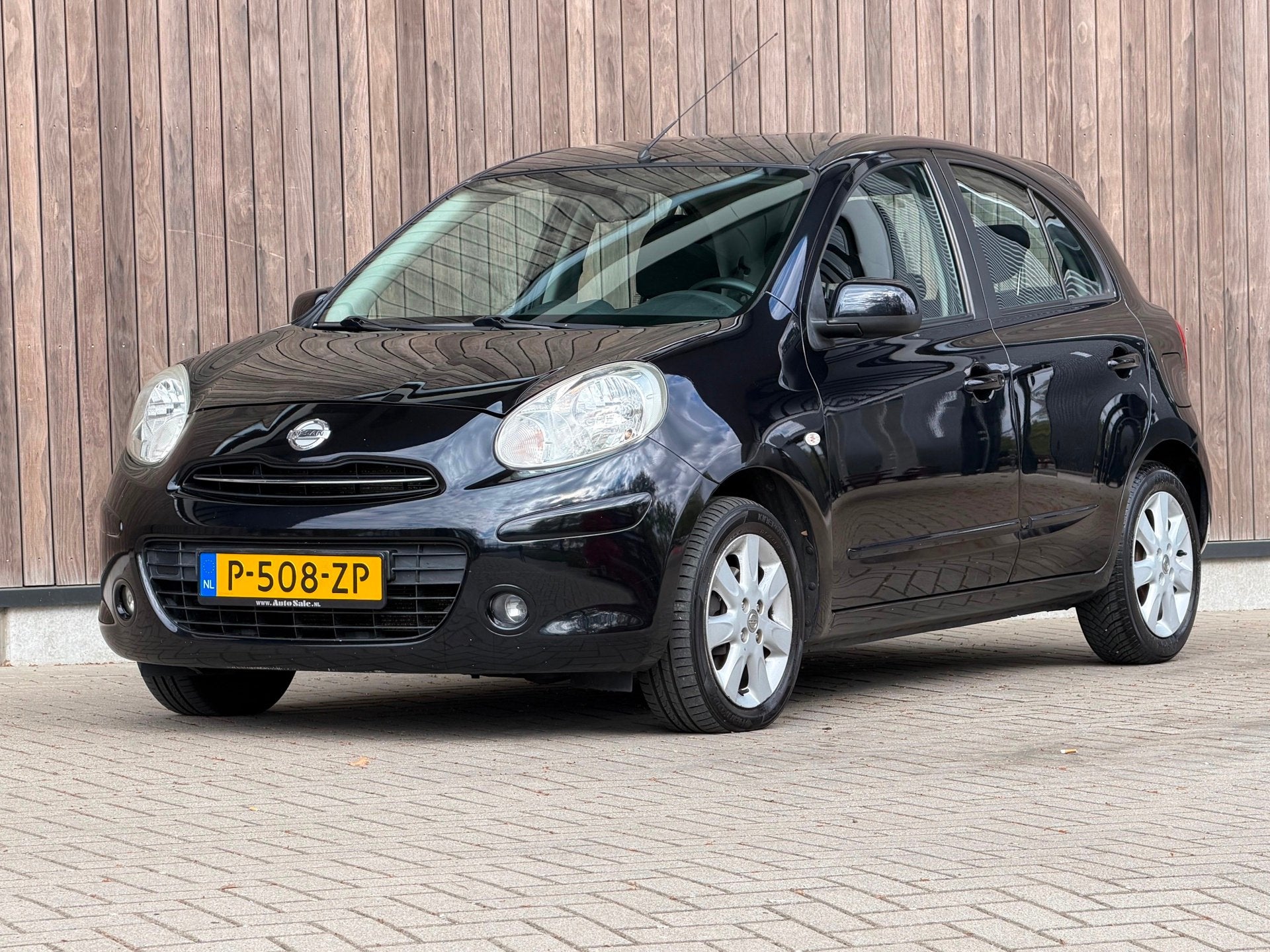 Nissan Micra 1.2 DIG-S Connect Edition / LEEST TEKST /, Auto's, Stof, Zwart, 1198 cc, Zwart
