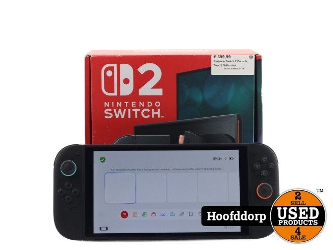 Nintendo Switch 2 Console Zwart | Nette staat
