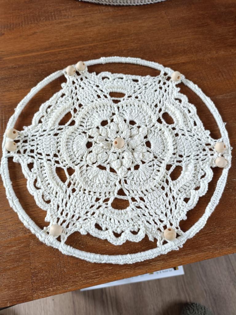 Nieuwe gehaakte Mandala - met of zonder kralen, Ophalen of Verzenden, Nieuw, Haken