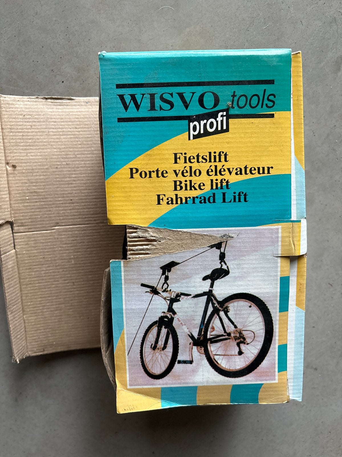 WISVO Profi Fietslift - Handige Ophangbeugel, Ophalen of Verzenden, Nieuw