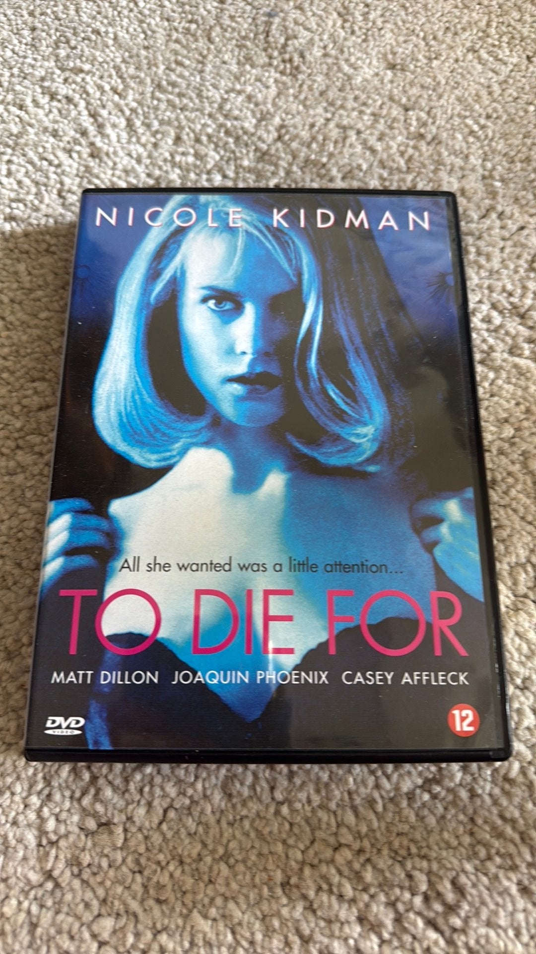 To Die For (DVD) - Nicole Kidman, Matt Dillon, Vanaf 12 jaar, Ophalen of Verzenden, Gebruikt