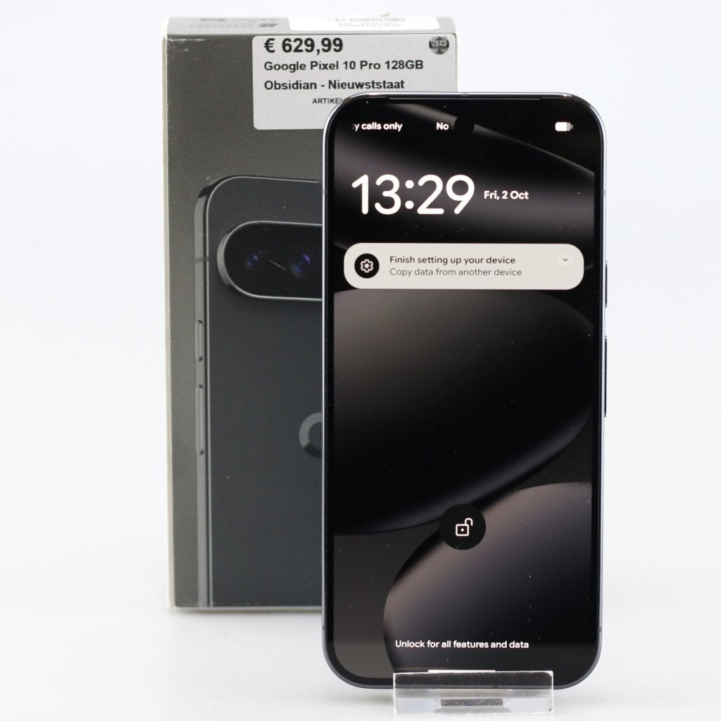 Google Pixel 10 Pro 128GB Obsidian - Nieuwststaat, Google, Zo goed als nieuw, Press@google.com, 1600 Amphitheatre Parkway
Mountain View, CA 94043
USA