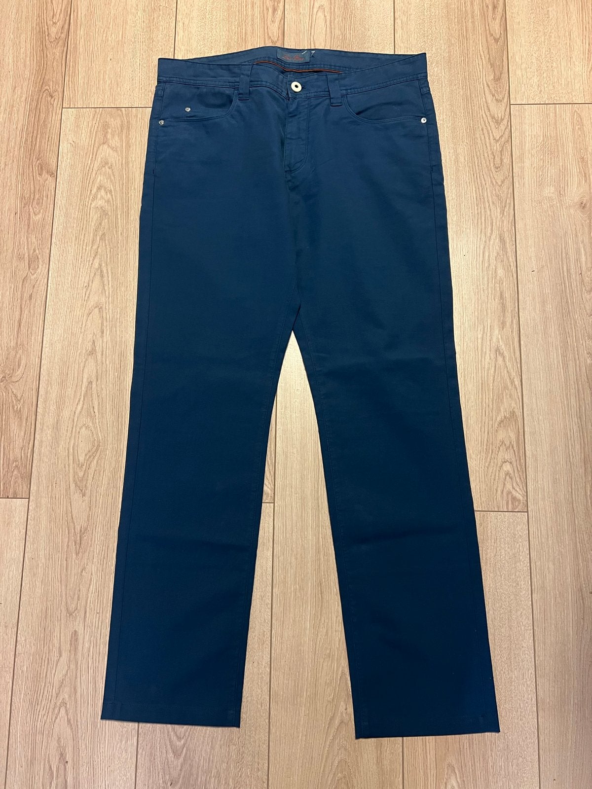 Nieuwe Loro Piana Heren Broek - Donkerblauw, Maat 36, Ophalen of Verzenden, Nieuw, Overige maten, Blauw