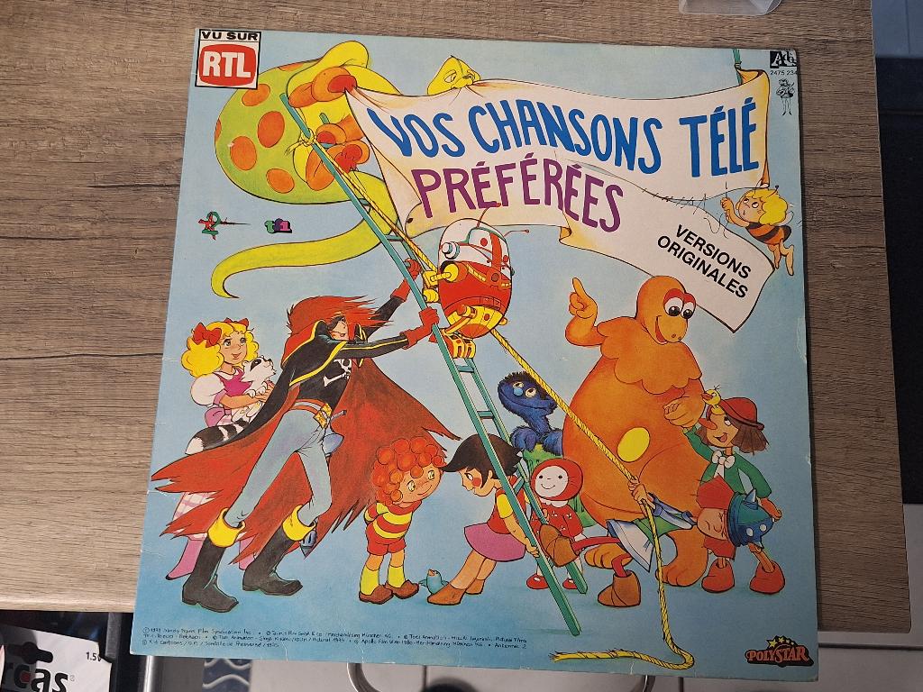 Vintage vinyl lp album Albator Battle of Planets 1970's, Cd's en Dvd's, Ophalen of Verzenden, Gebruikt, 12 inch