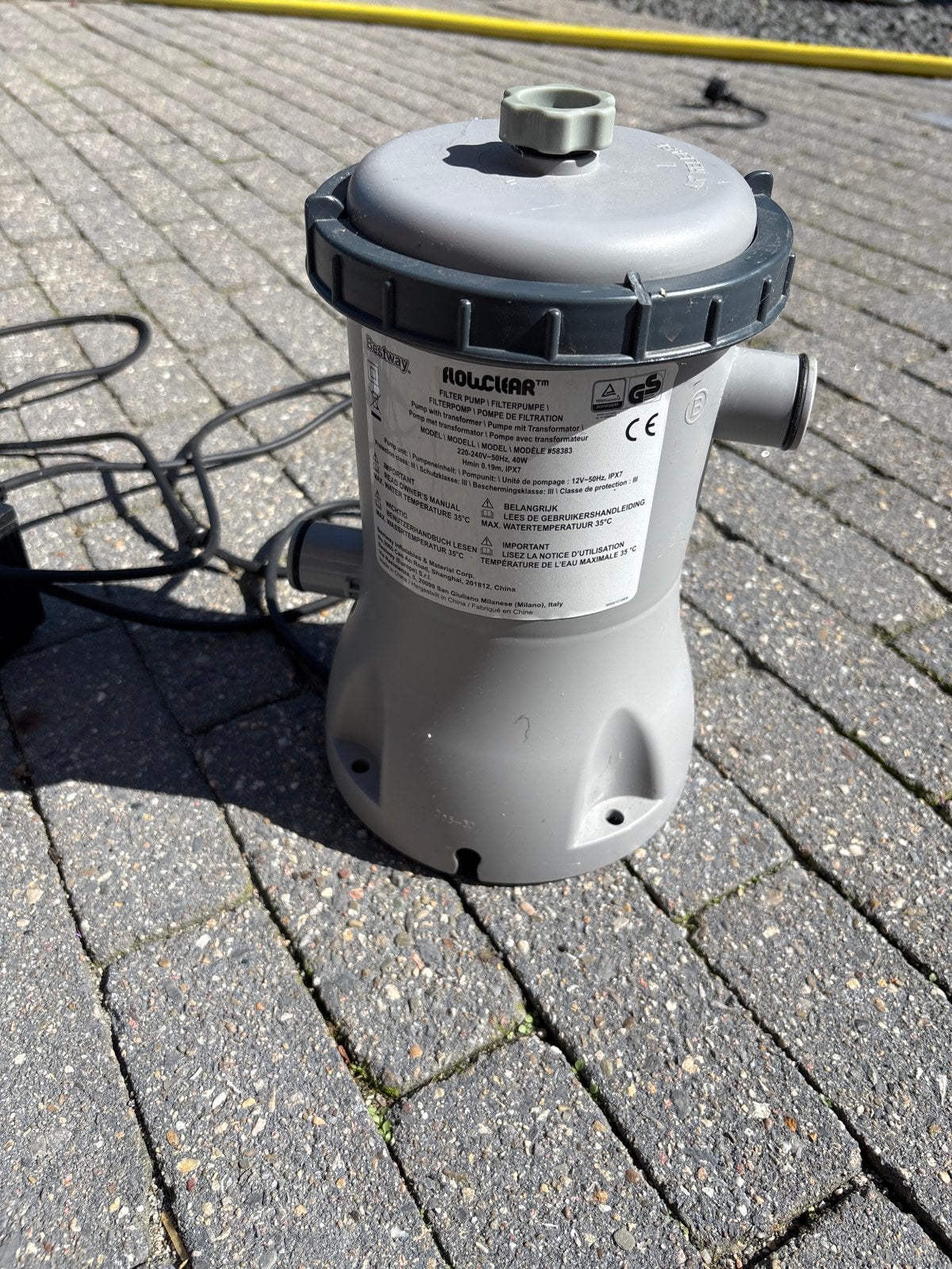 Bestway Flowclear filterpomp voor zwembad, Ophalen, Gebruikt, Zwembadpomp