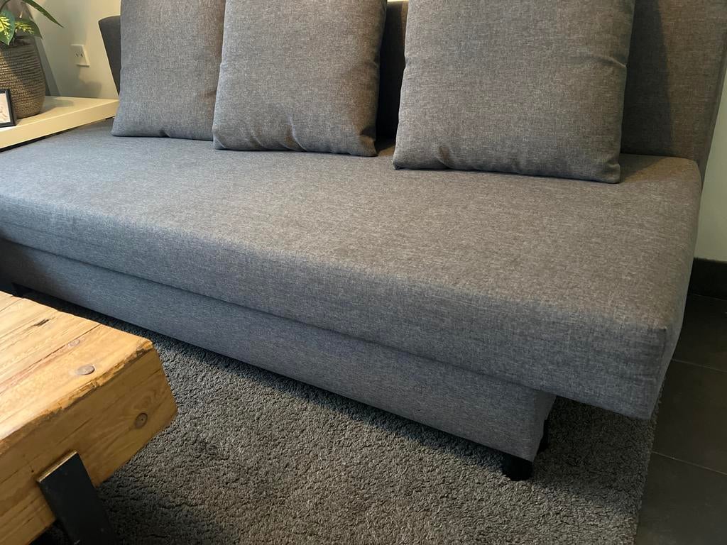3-zits slaapbank, Ophalen, Gebruikt, Hoekbank, 300 cm of meer