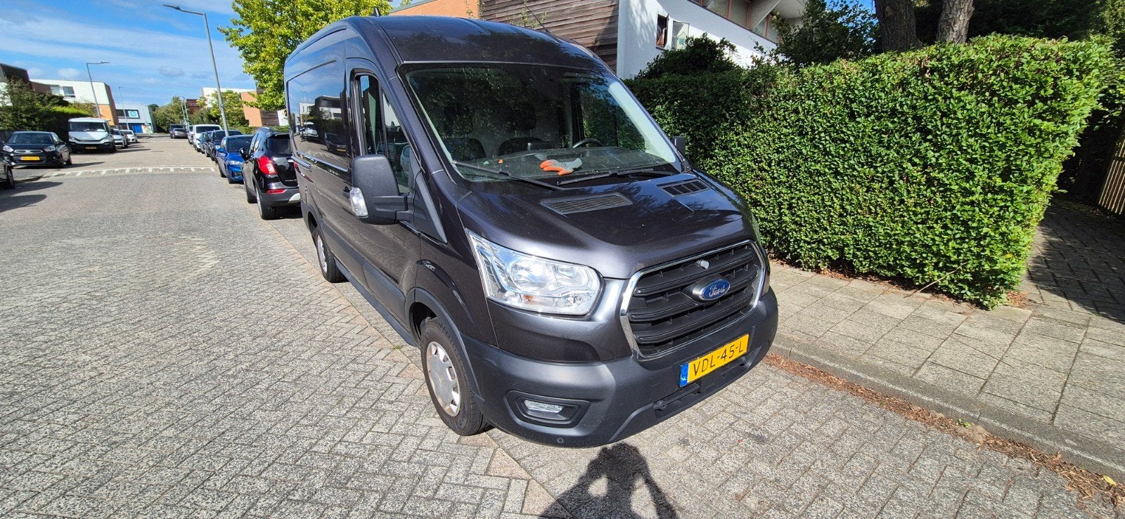 Ford Transit GB 290 L2h2 Tdci 105pk FWD 2019 Grijs, Voorwielaandrijving, 1995 cc, 4 cilinders, Origineel Nederlands