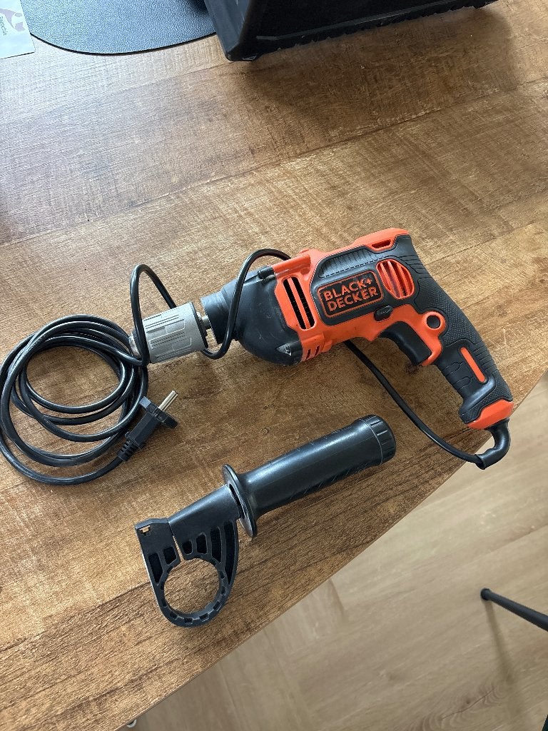 Black & Decker klopboor, Ophalen of Verzenden, Gebruikt, Overige typen, Overige merken