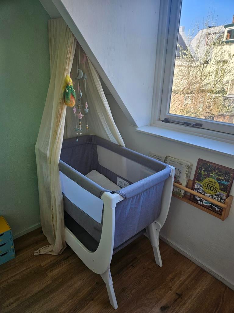 Shnuggle wieg/co-sleeper - Zo goed als nieuw, Ophalen, Zo goed als nieuw, Wieg