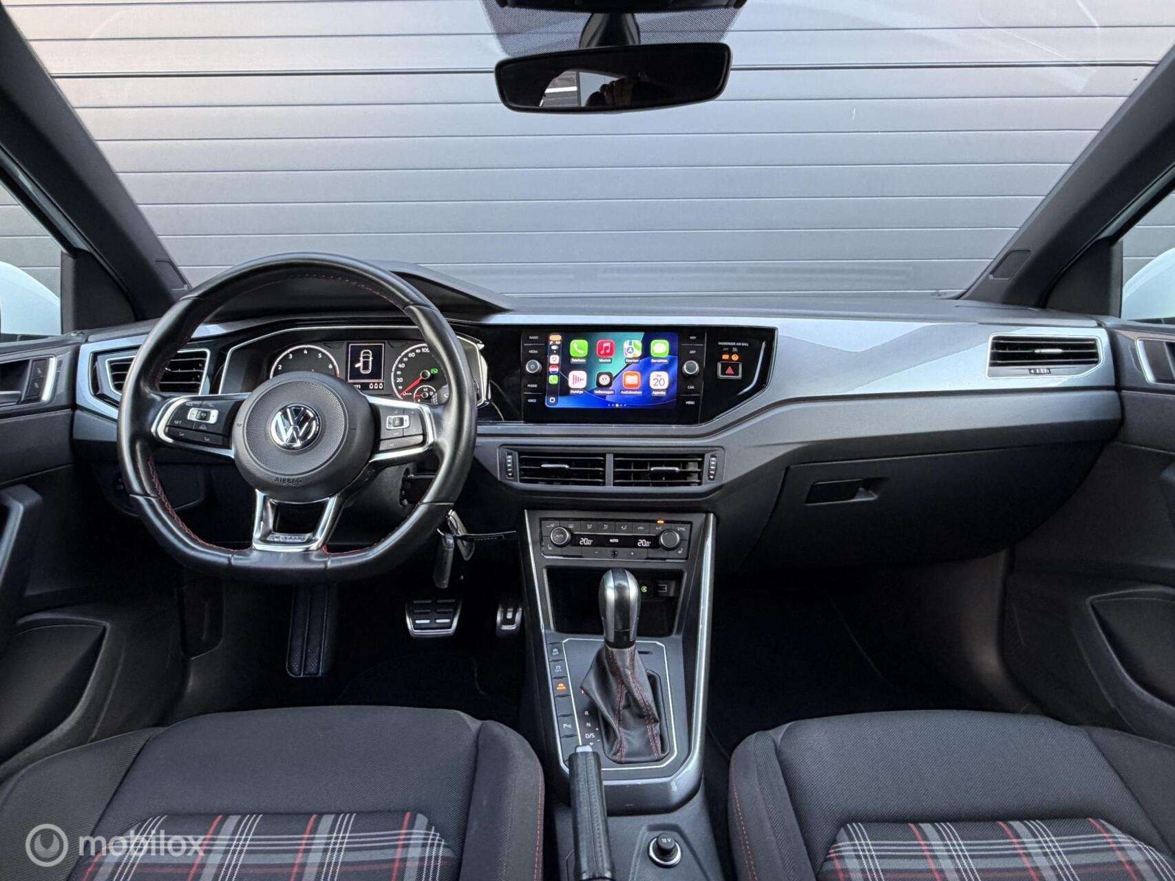 Volkswagen Polo 2.0 TSI GTI DSG TOPSTAAT! CLIMA*CARPLAY*ADAB, Auto's, Gebruikt, Wit, 1250 kg, Hatchback