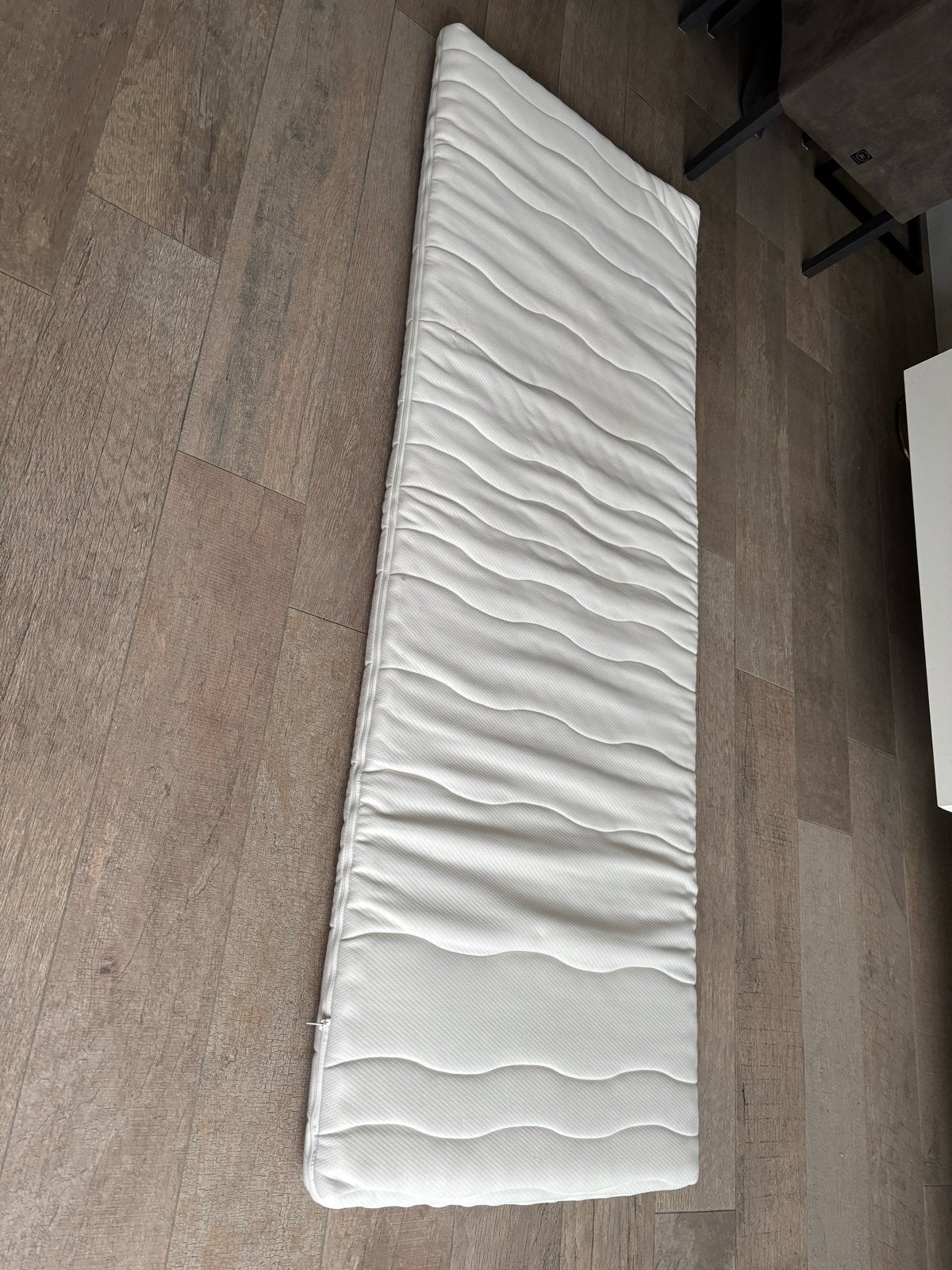 Wasbare topper 70x195 cm, Ophalen, Gebruikt, 190 cm of minder, Matras