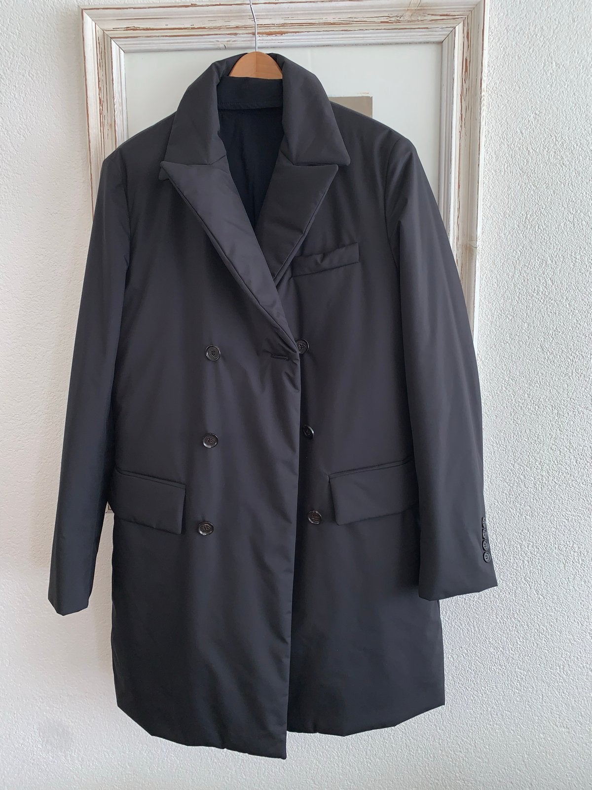 Corneliani CC Collection Zwarte Jas Maat 50 (L), Kleding | Heren, Ophalen of Verzenden, Zo goed als nieuw, Maat 52/54 (L), Zwart