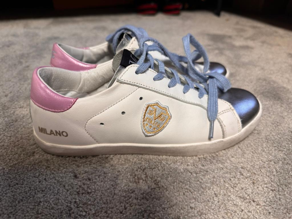 19V69 Italia BY VERSACE sneakers ., Ophalen, Wit, Sneakers of Gympen, Zo goed als nieuw