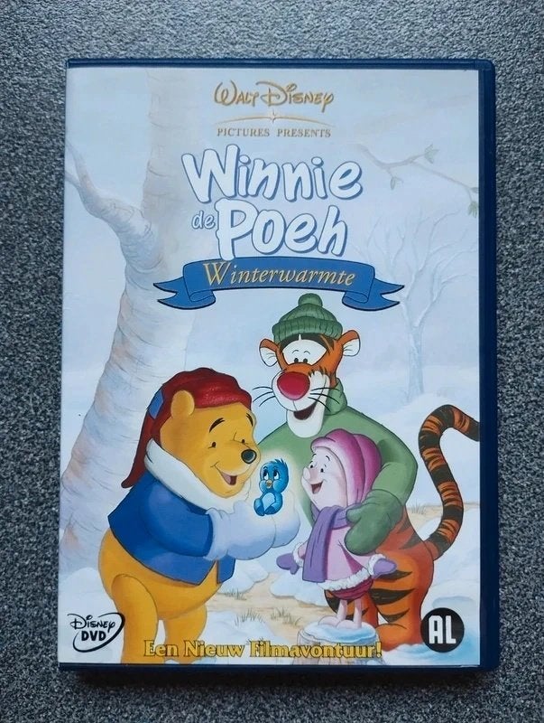 Walt Disney Winnie de Poeh Winterwarmte, Cd's en Dvd's, Tekenfilm, Verzenden, Zo goed als nieuw, Alle leeftijden