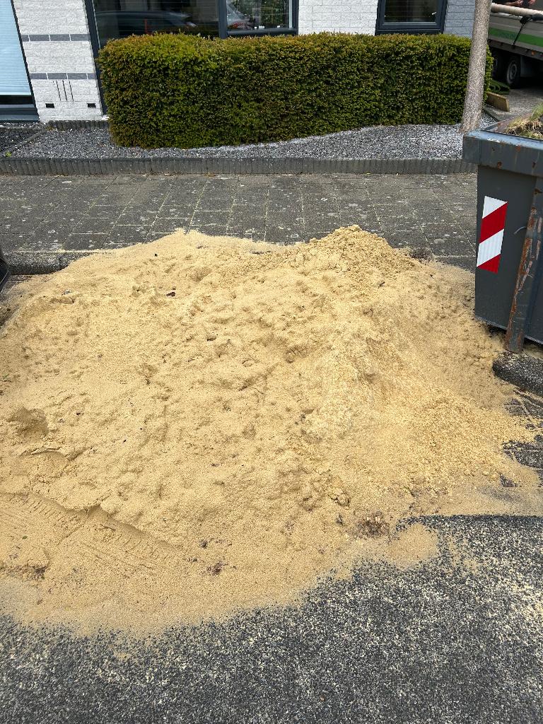 Geel zand, Tuin en Terras, Zand, Ophalen, Nieuw, Ophoogzand