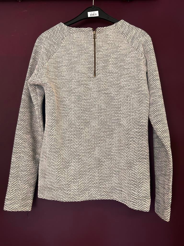 Costes trui met rits, maat S, Kleding | Dames, Truien en Vesten, Ophalen of Verzenden, Zo goed als nieuw, Maat 36 (S), Zwart
