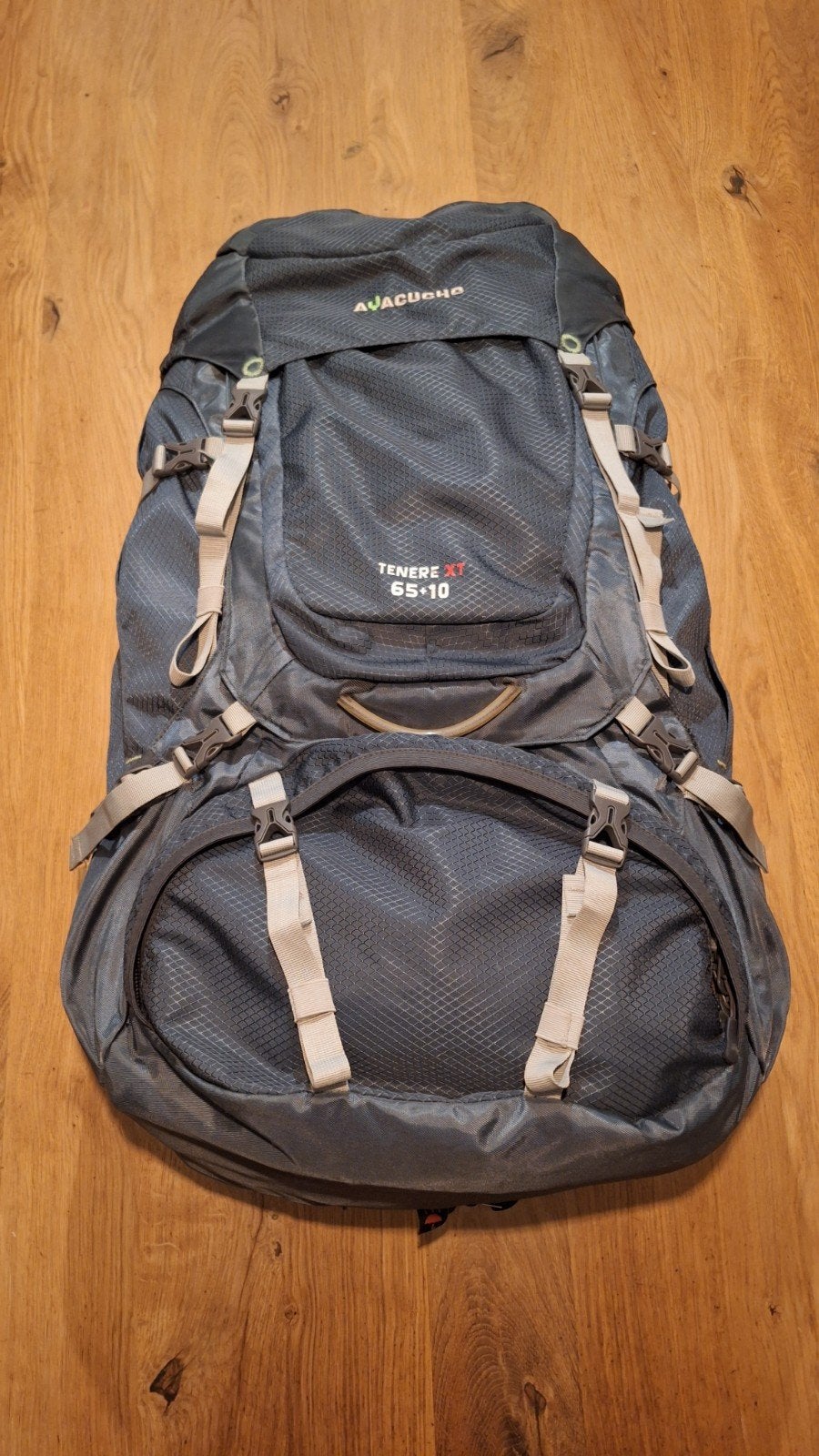 Ayacucho tenere xt 65+10 backpack, 30 cm of meer, Blauw, Ophalen of Verzenden, Zo goed als nieuw