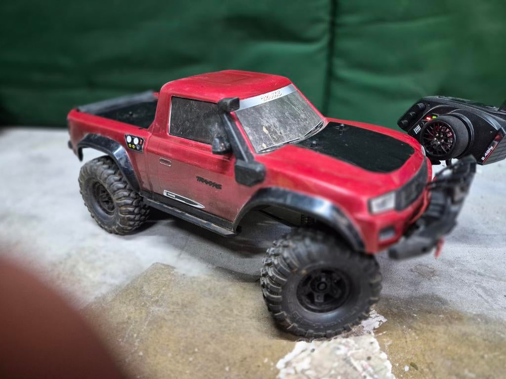 Traxxas TRX-4 Sport met verlichting (excl. accu's) crawler, Elektro, Gebruikt, Auto offroad, Ophalen of Verzenden