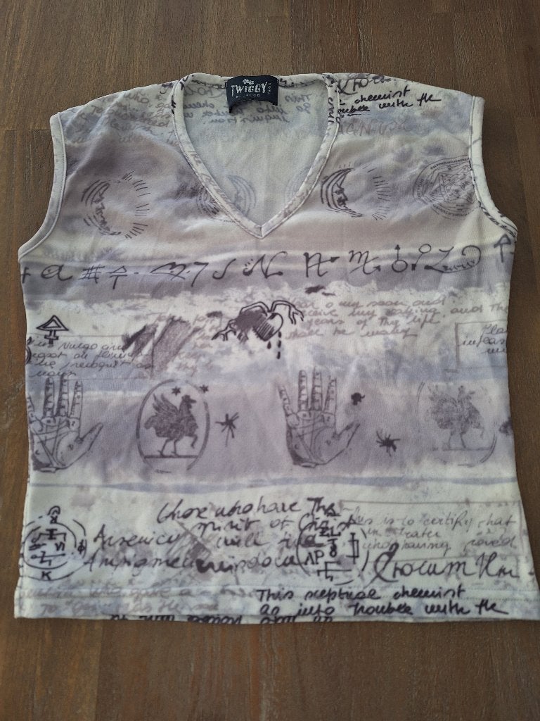Kort dames topje, merk Twiggy by Jacob, Paris, maat M, Maat 38/40 (M), Overige kleuren, Ophalen of Verzenden, Zo goed als nieuw