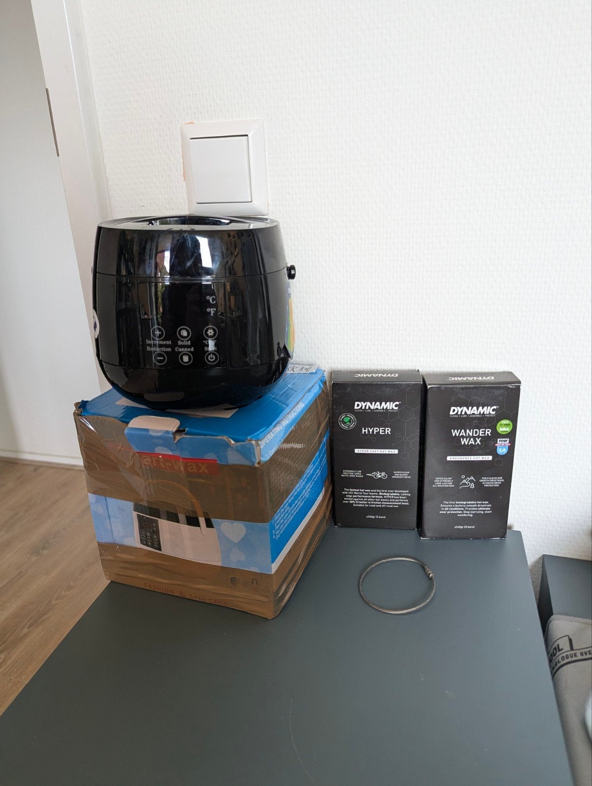 Bike hot waxing kit, Ophalen of Verzenden, Zo goed als nieuw