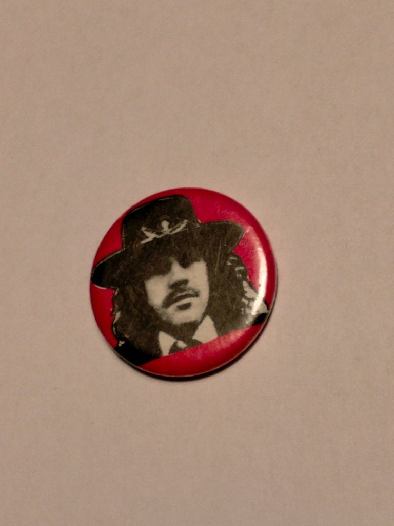 Normaal Bennie Jolink vintage logo button Hoken KLEIN, Verzenden, Gebruikt
