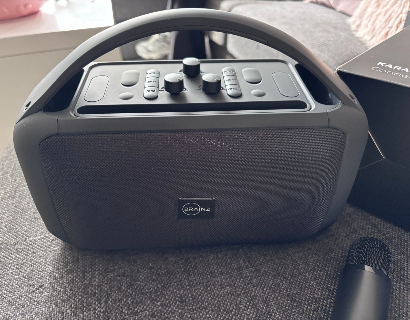 Brainz Karaoke Speaker XXL S150 - Nieuw in verpakking, Ophalen, Nieuw, Complete set
