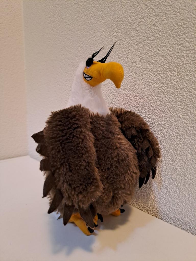 Mighty Eagle knuffel 21 cm, Ophalen of Verzenden, Overige typen