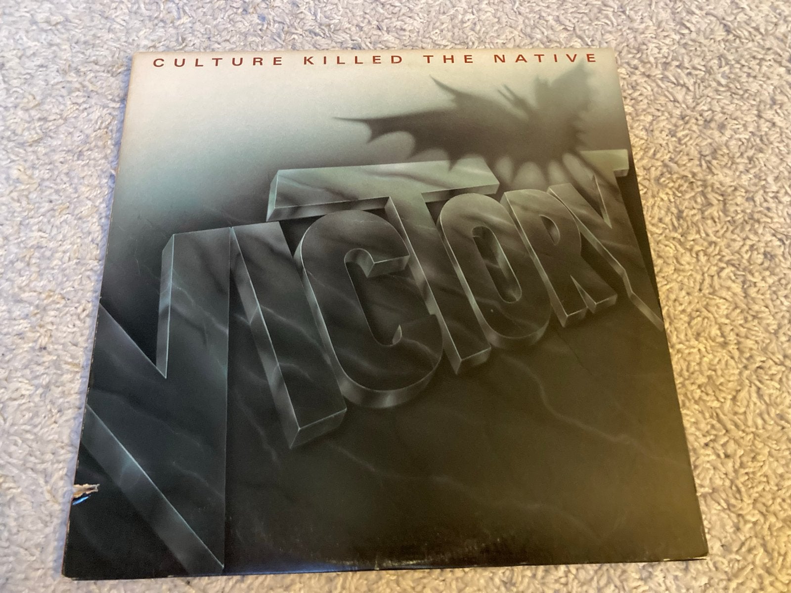 Victory - Culture Killed The Native LP (1989) US release, LP, Gebruikt, Originele persing, Ophalen of Verzenden