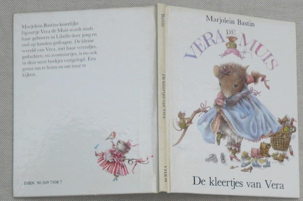 Vera de Muis - De kleertjes van Vera  -Marjolein Bastin 1985, Gelezen, Fictie algemeen, Ophalen of Verzenden, Marjolein Bastin