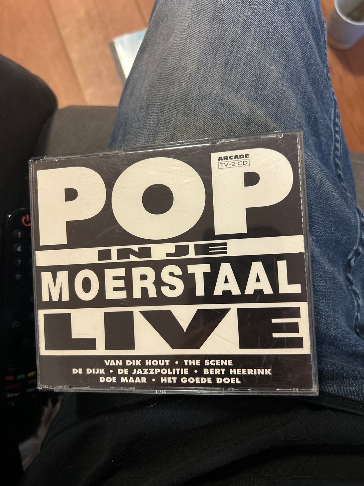 Pop in je Moerstaal Live - Diverse Artiesten CD, Cd's en Dvd's, Ophalen of Verzenden, Gebruikt, Live-album, Inclusief doosje