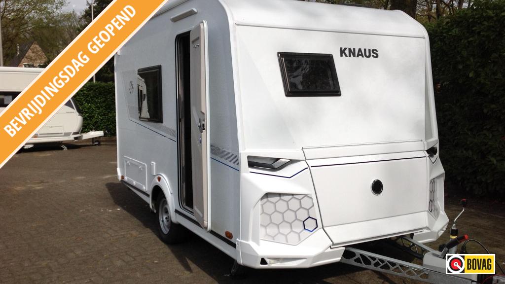 Knaus Yaseo 340 PX, Caravans en Kamperen, Standaardzit, Overige typen, Tot en met 2, Schokbreker