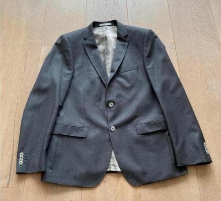 Van gills 50 merino wol nieuwstaat M, Ophalen of Verzenden, Zo goed als nieuw, Maat 48/50 (M), Grijs