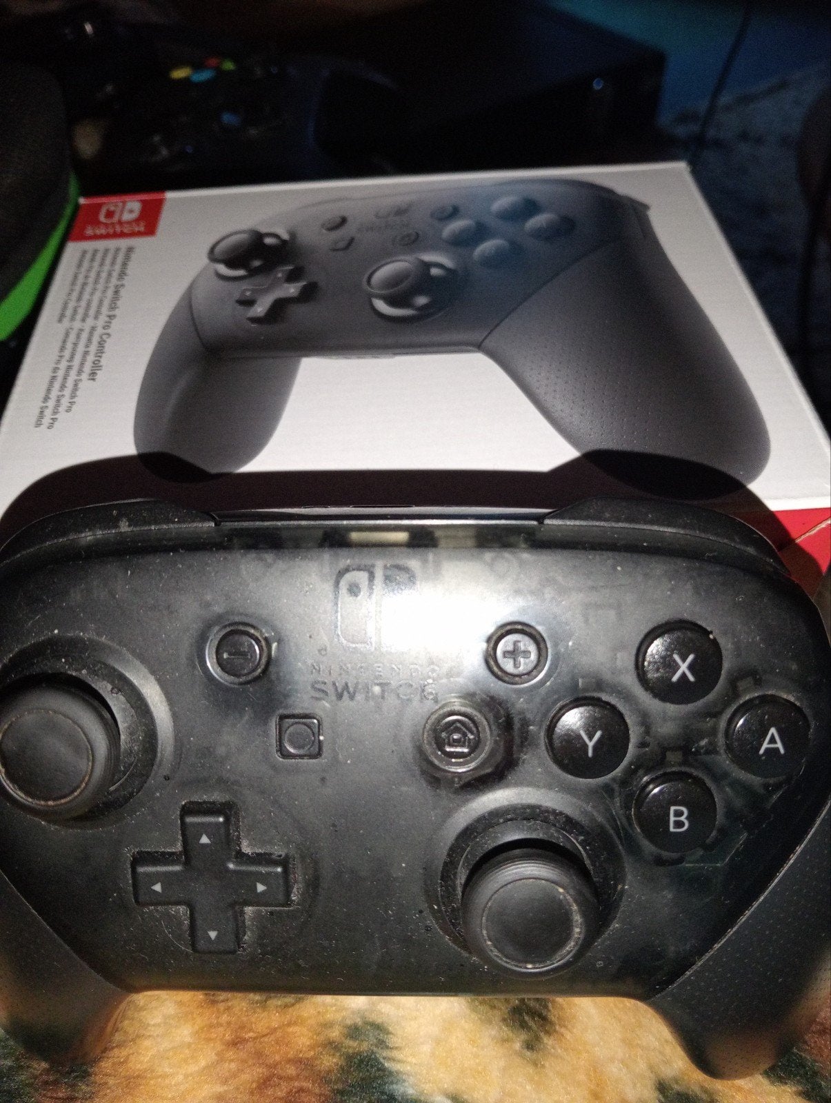 Nintendo Switch Pro Controller - Zwart, Spelcomputers en Games, Ophalen of Verzenden, Gebruikt, Met 1 controller